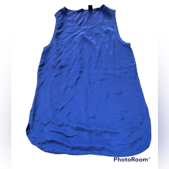 Black Label by Chico tank Size 0 In electric Blue‎ i9 - Picture 1 of 7